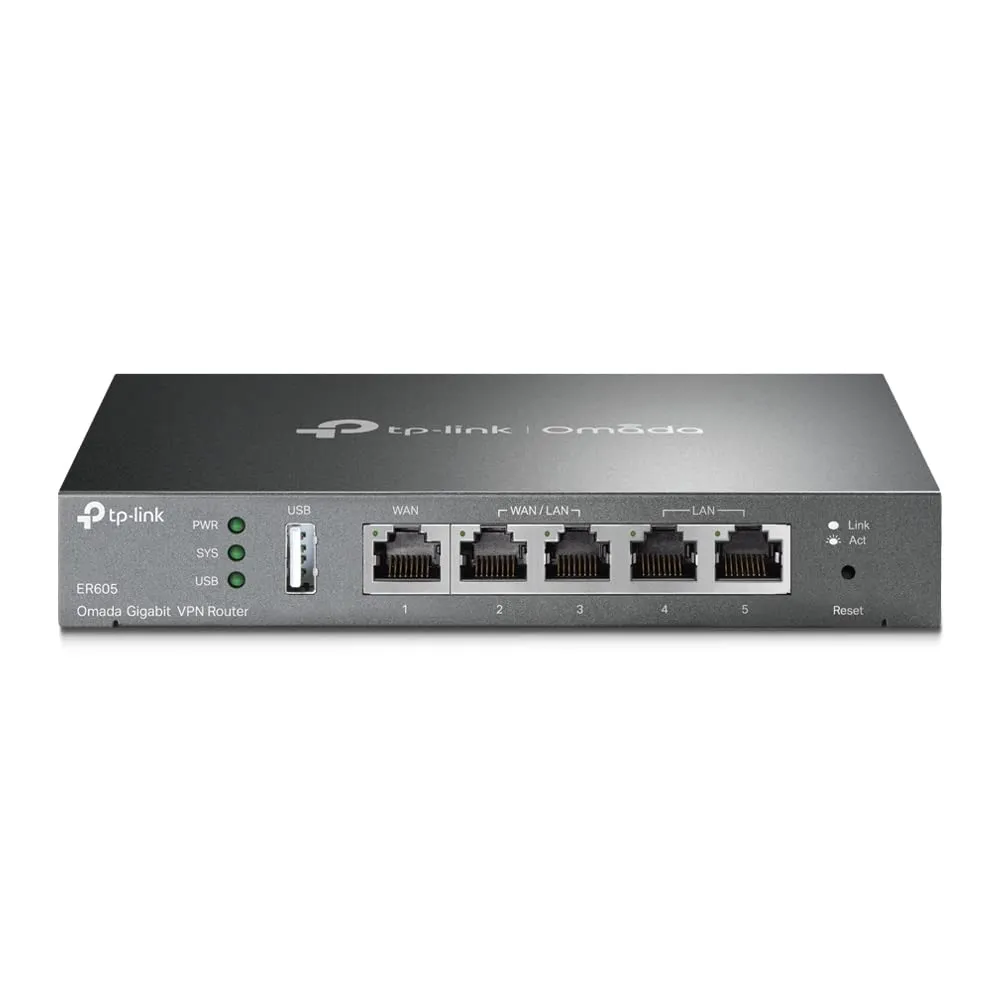 TP-Link ER605 Omada Gigabit VPN Router (Load Balancer) view 6